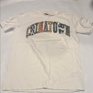 Chinatown Market White Graphic T-Shirt